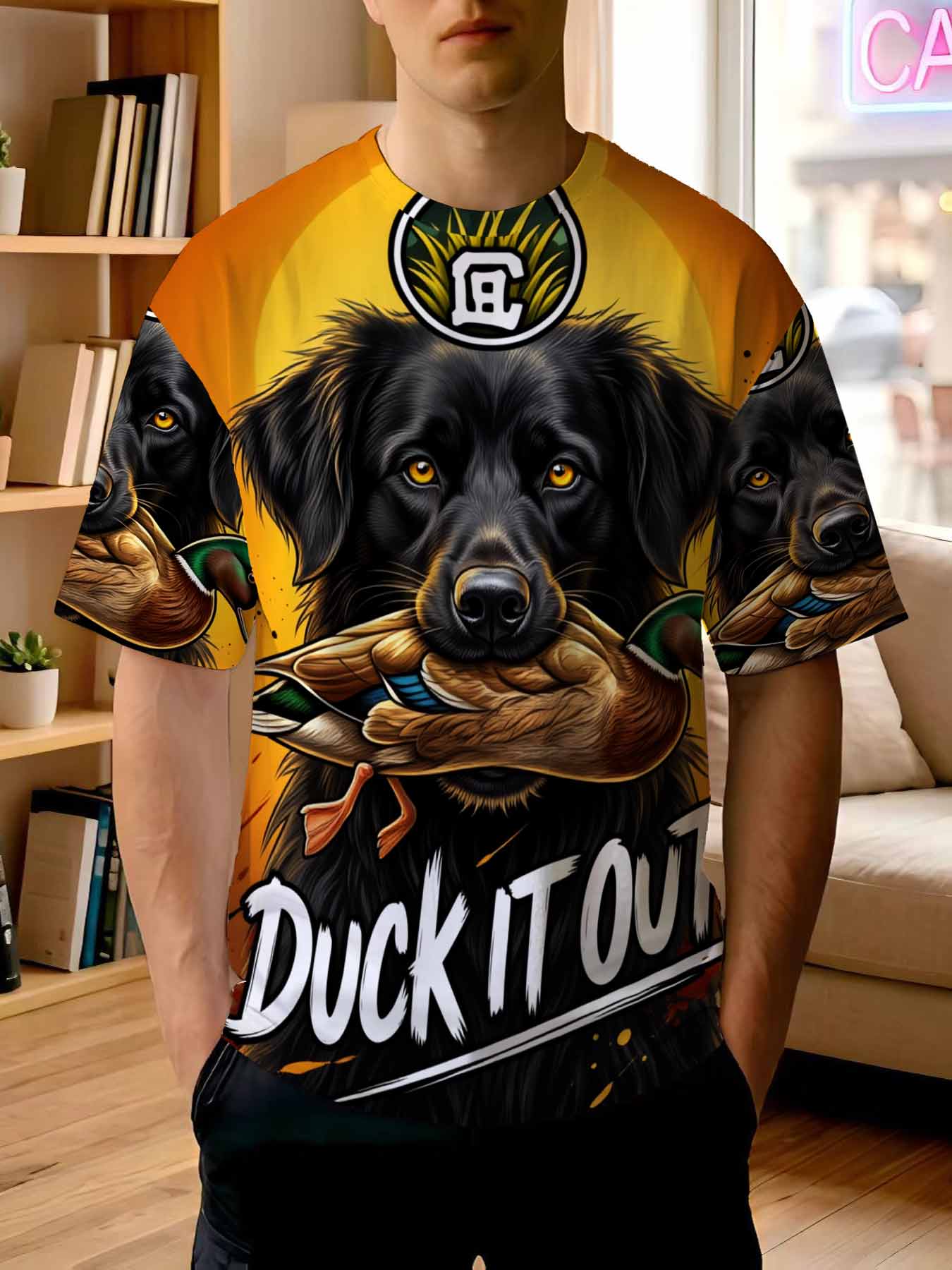 Outdoor Hunting Graphic Tees - 2026 new printed T-shirt Men's Outdoor