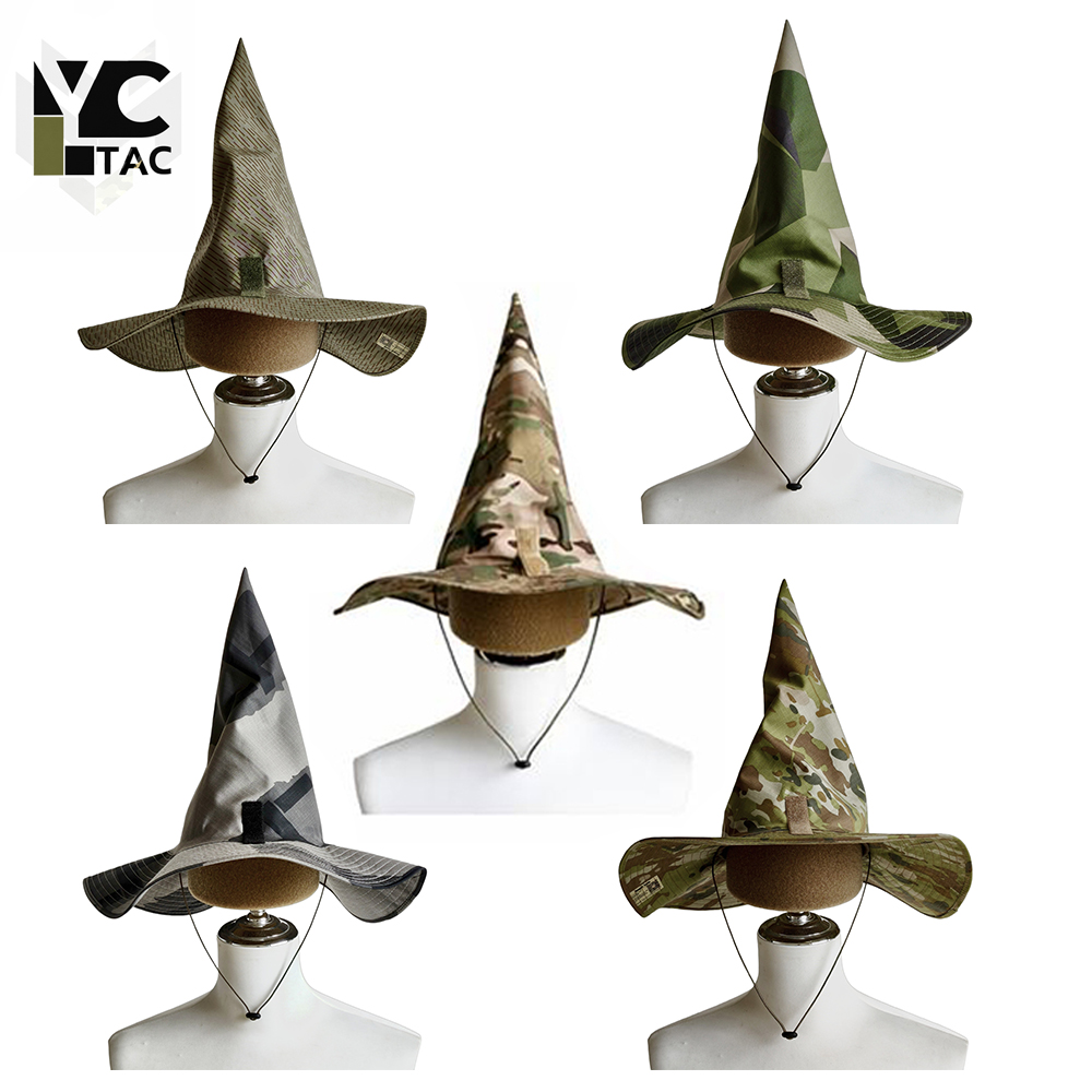 Outdoor Hunting Prints - YCTAC Camo Wizard Hat Tactical Boonie