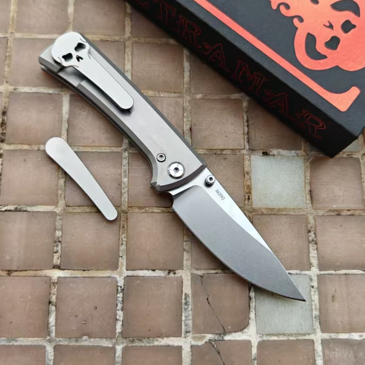 Outdoor Hunting Logo - Chaves RCK9 Ultramar Ceramic Bearing Titanium