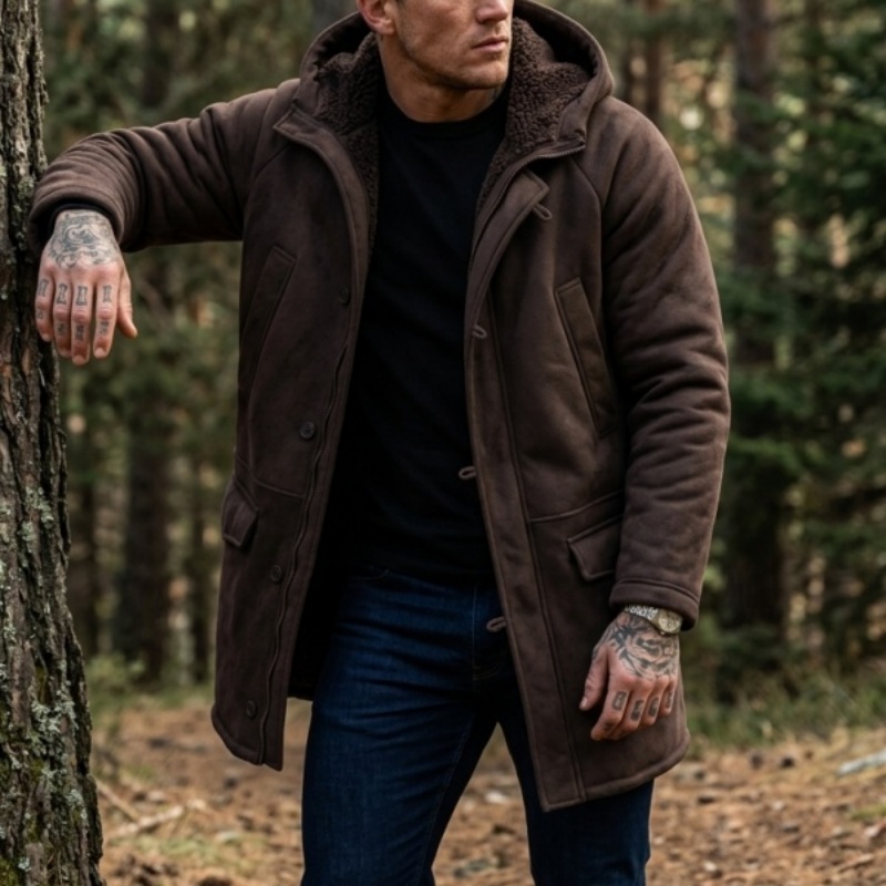 New Men's Faux Fur Lined Hoode - đánh giá và giá Hunting Outdoor Wear