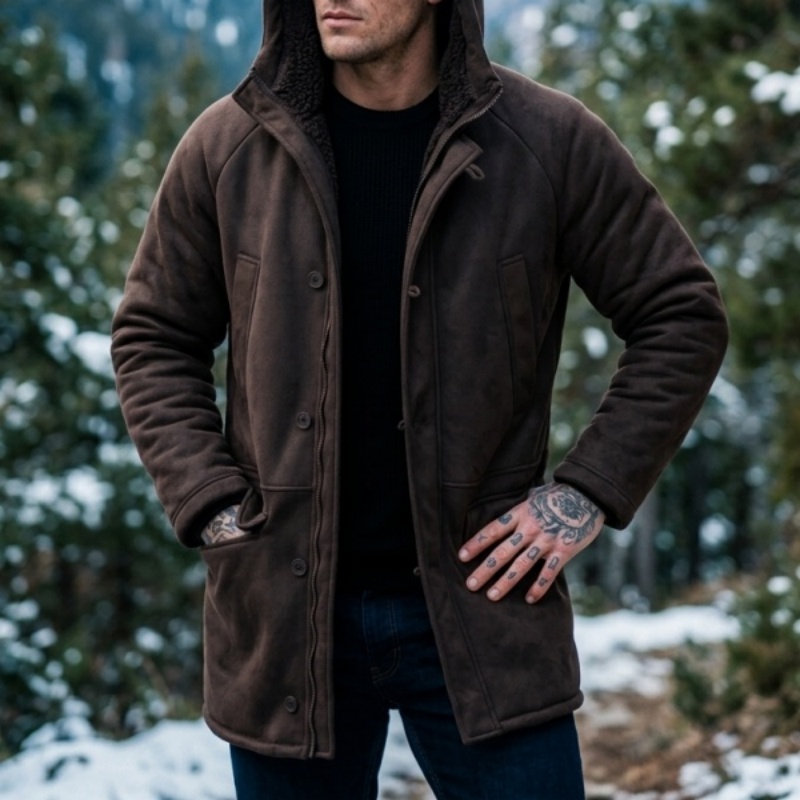 New Men's Faux Fur Lined Hoode - đánh giá và giá Hunting Outdoor Wear