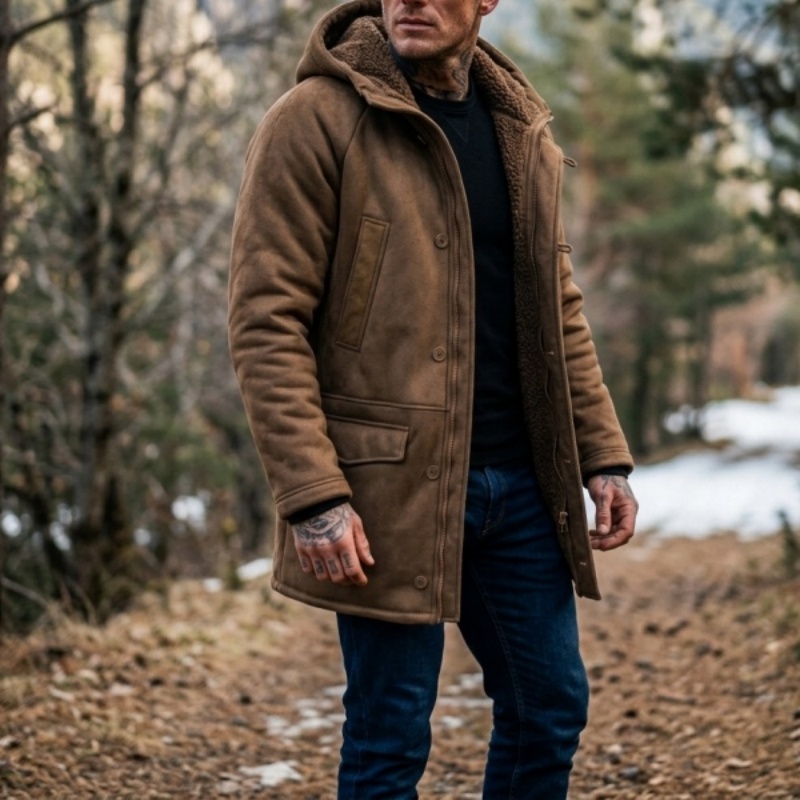 New Men's Faux Fur Lined Hoode - đánh giá và giá Hunting Outdoor Wear