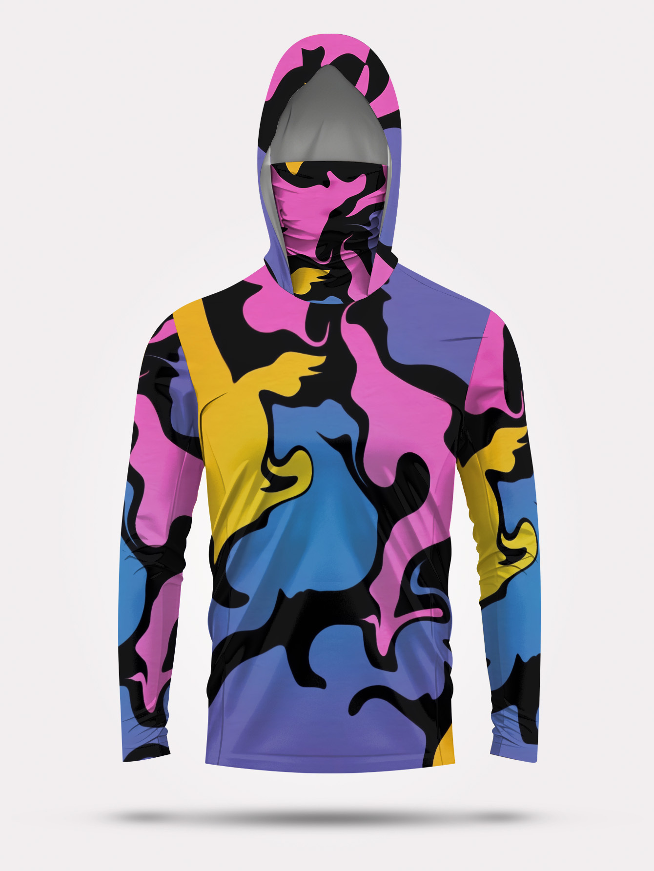 Fishing hooded sweatshirt men' - đánh giá và giá Outdoor Hunting Prints