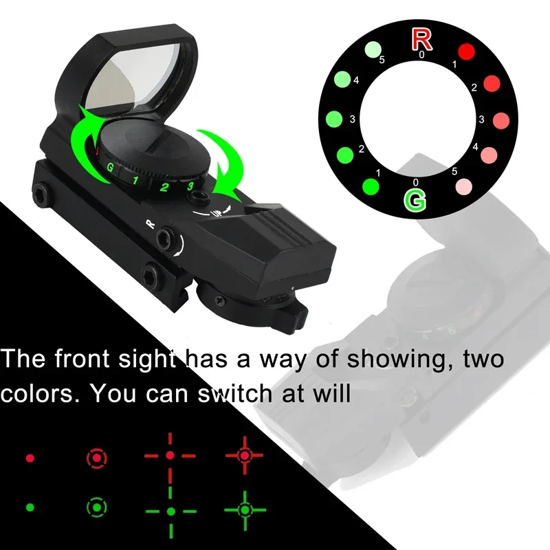 Tactical 1X22X33 Red Dot Sight - đánh giá và giá Crossbow Scope Sight