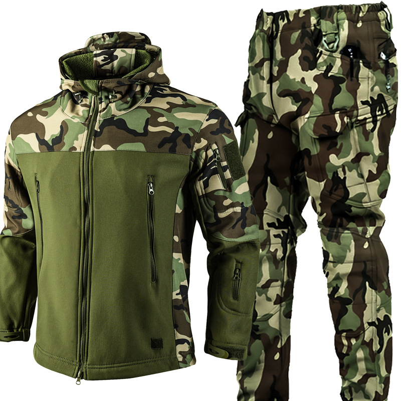 Men's 3-in-1 Shark Skin Softsh - đánh giá và giá Outdoor Hunting Pants Women