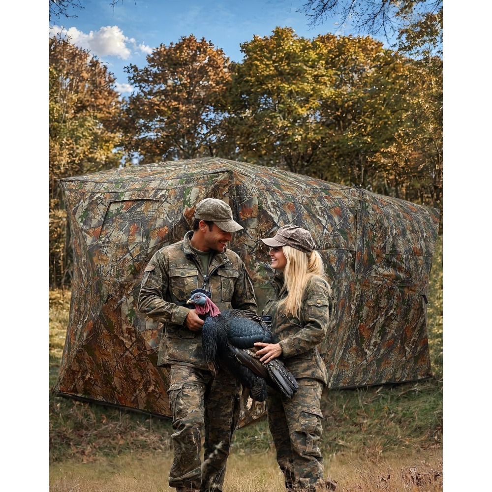 Pop Up Ground Hunting Blind wi - đánh giá và giá Hunting & Outdoor As