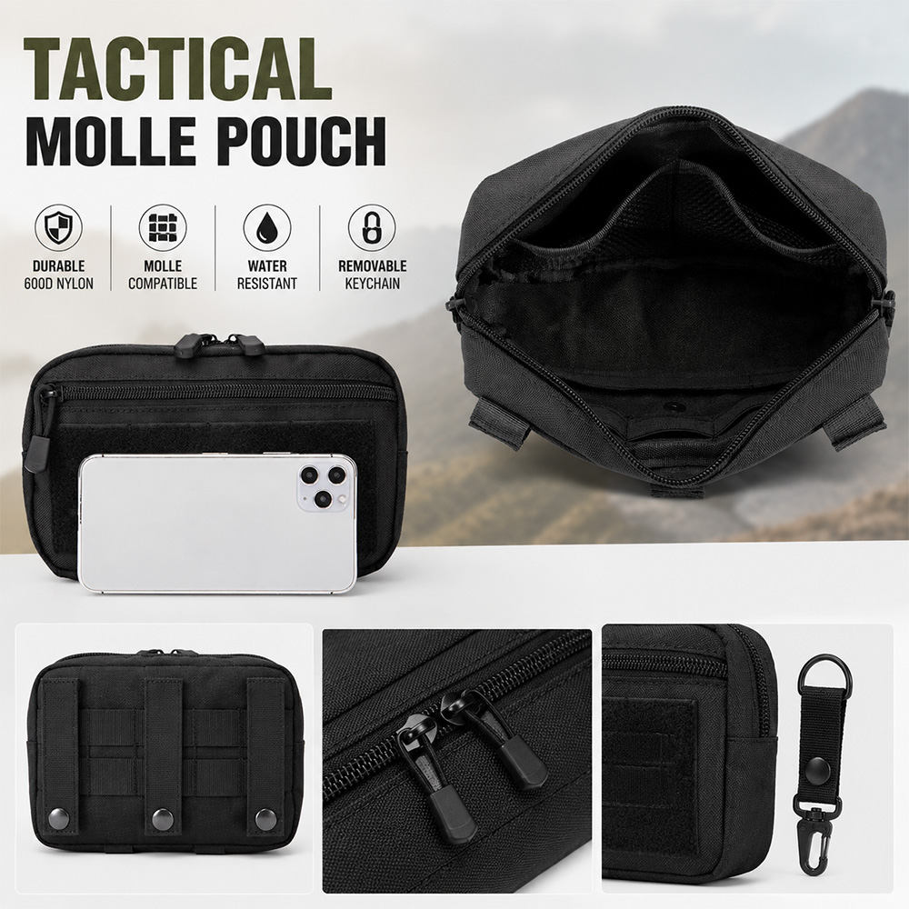 Tactical Molle EDC Pouch Outdo - đánh giá và giá Outdoor Hunting Tools