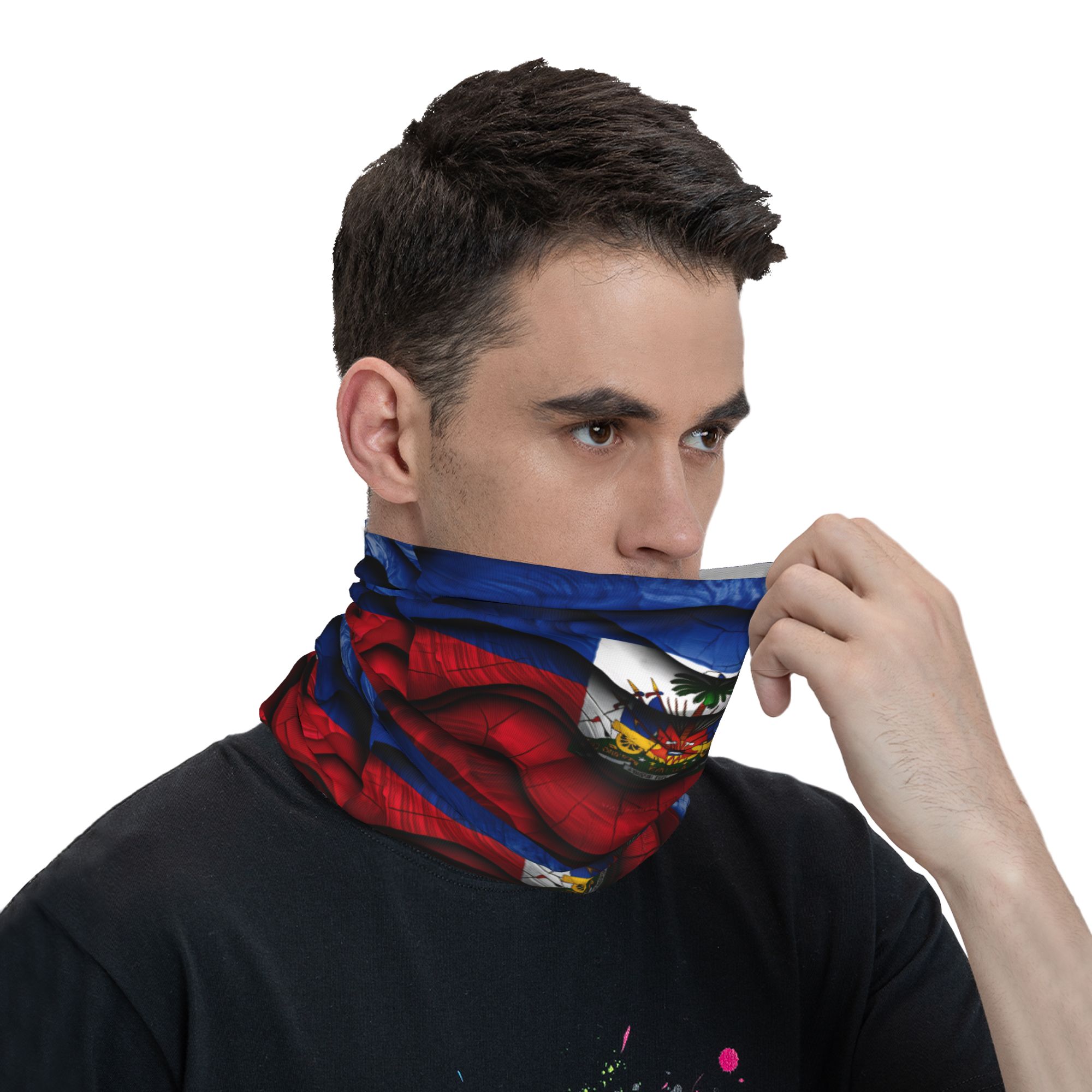 Haiti Flag Balaclava  Hunting  - đánh giá và giá Outdoor Hunting Prints