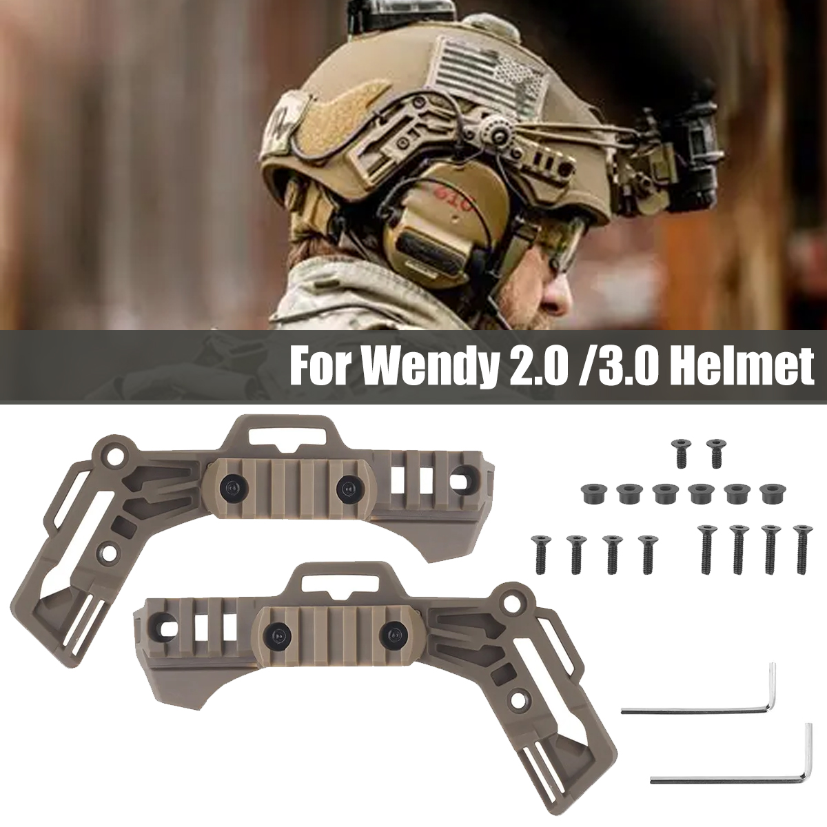 Wendy 2.0 / 3.0 Helmet Side Gu - đánh giá và giá Outdoor Hunting Guide