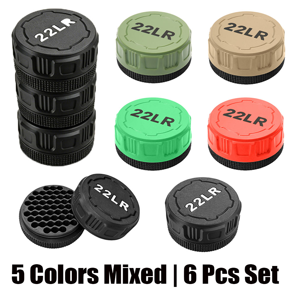 6Pcs Ammo Storage Box .22LR 55 - đánh giá và giá Hunting & Outdoor As