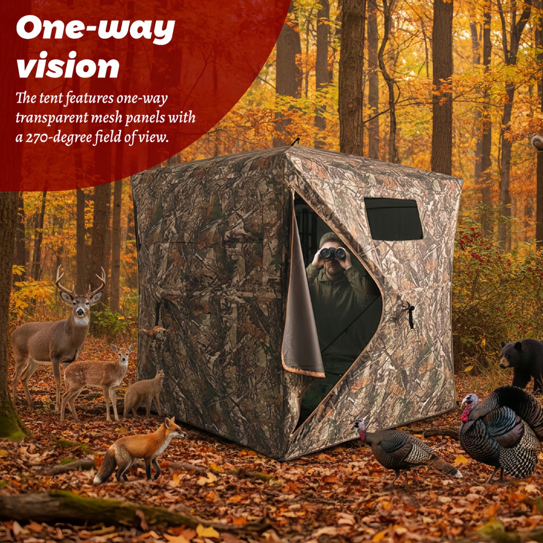 Camouflage Pop-Up Hunting Blin - đánh giá và giá Hunting & Outdoor As