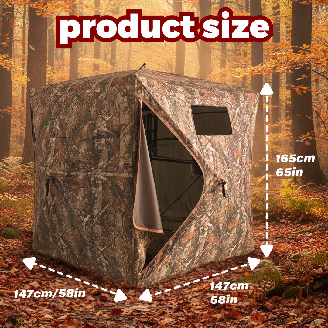 Camouflage Pop-Up Hunting Blin - đánh giá và giá Hunting & Outdoor As