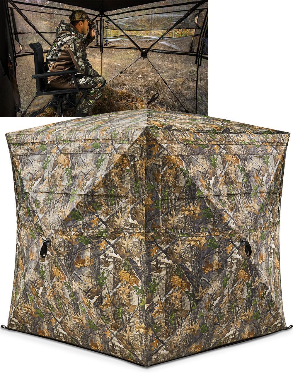 High Quality Portable Oxford F - đánh giá và giá Hunting Blind Fabric